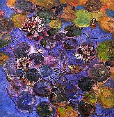 Sample artwork by Nicola Russell (1964 - 2015), known for painting - View similar artists and auction records