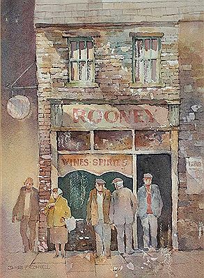 Sample artwork by James McConnell (Born 1843), known for wood engraving, watercolor painting - View similar artists and auction records