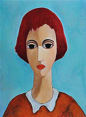 GIRL WITH RED HAIR by Patricia O'Neill - Auction record, sale price, and art valuation. Compare with similar artists and explore comparable artworks.