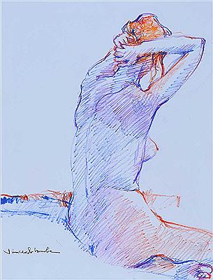 SEATED NUDE