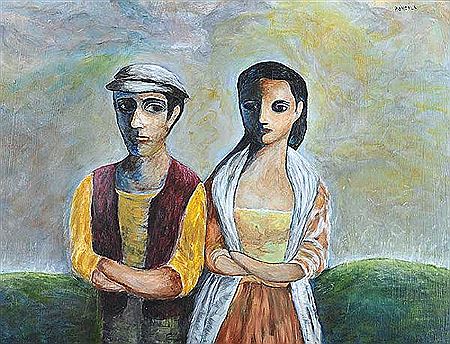 THE WORRIED MAN by Patricia O'Neill - Auction record, sale price, and art valuation. Compare with similar artists and explore comparable artworks.