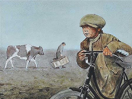 BOY WITH A BICYCLE