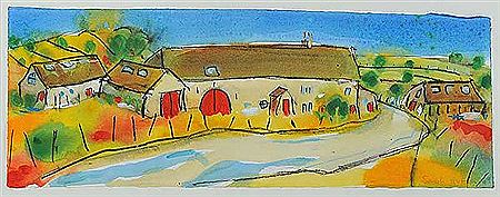 FARMHOUSE by Sarah Hutton - Auction record, sale price, and art valuation. Compare with similar artists and explore comparable artworks.