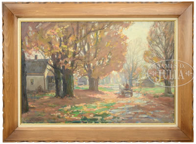 HAZY MORNING, AUTUMN