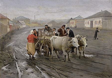 Der Gänseverkäufer by Nikolai Kornilovich Pimonenko - Auction record, sale price, and art valuation. Compare with similar artists and explore comparable artworks.
