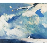 Sample artwork by Yang Din (Born 1958), known for contemporary abstract paintings - View similar artists and auction records