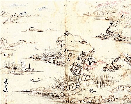 Spring Landscape by Buk Choi - Auction record, sale price, and art valuation. Compare with similar artists and explore comparable artworks.