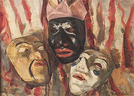 Stillleben mit Masken