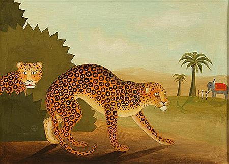 TWO LEOPOARDS