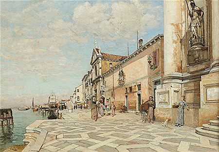 VENETIAN SCENE by William Graham - Auction record, sale price, and art valuation. Compare with similar artists and explore comparable artworks.