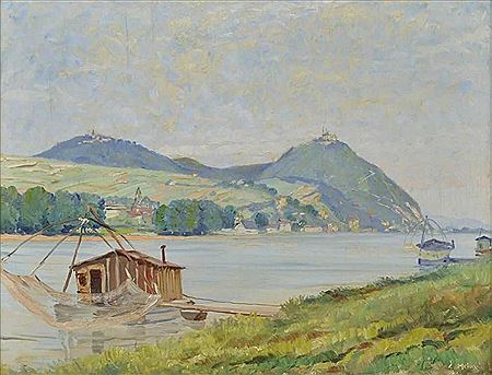 "Ein klarer Tag" (Landschaft bei Nussdorf bei Wien an der Donau). 1937 by Emil Hehn - Auction record, sale price, and art valuation. Compare with similar artists and explore comparable artworks.