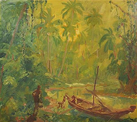 Sample artwork by Fritz Hofmann-Juan (1873 - 1937), known for paintings - View similar artists and auction records