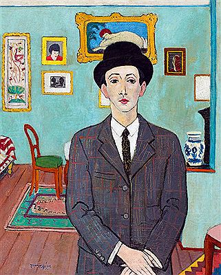 Self-Portrait in a Hat