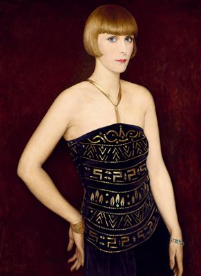 Art Deco Beauty, 1928 by Imre Goth - Auction record, sale price, and art valuation. Compare with similar artists and explore comparable artworks.
