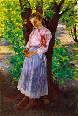 Little Girl under the Tree, 1907