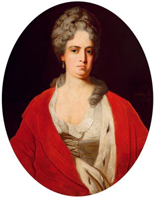 Amália Sarolta, Wife of II. Ferenc Rákóczi, Princes of Hessen-Rheinfels 1861