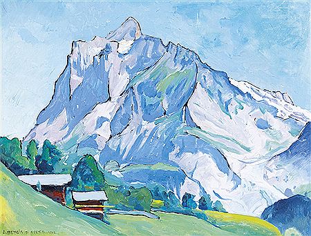 Wetterhorn in Grindelwald, 1942