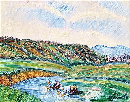 Nagybánya Landscape, 1913