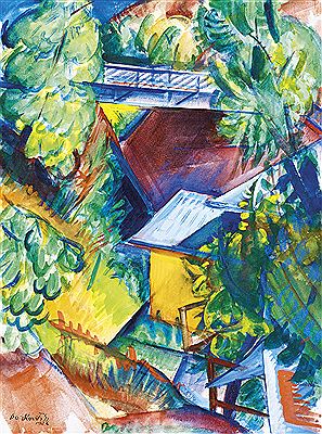 Roof Tops, 1926