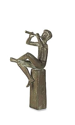 Flötespieler "Caprese" auf Sockel. 1961 by Fritz Fleer - Auction record, sale price, and art valuation. Compare with similar artists and explore comparable artworks.