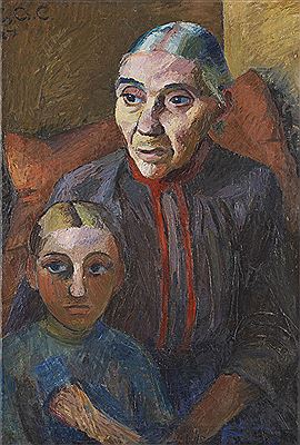 Großmutter und Enkelin, 1927
