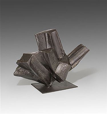 Gefächerte Form. 1964 by Hans Nagel - Auction record, sale price, and art valuation. Compare with similar artists and explore comparable artworks.