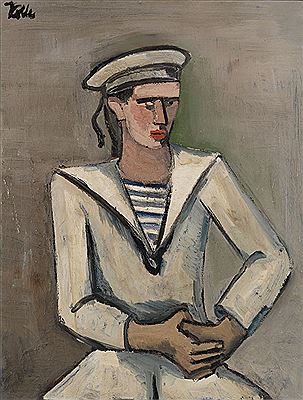 Matelot. Um 1928/1930 by Helmut Kolle - Auction record, sale price, and art valuation. Compare with similar artists and explore comparable artworks.