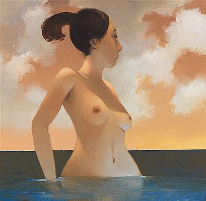 Frau im Meer. 2007. by Johannes Hueppi - Auction record, sale price, and art valuation. Compare with similar artists and explore comparable artworks.