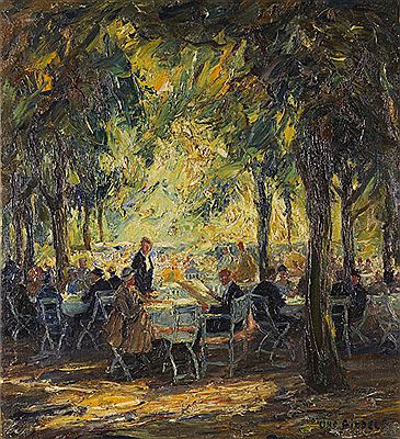 Hofgarten in München, Um 1920