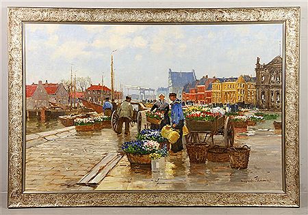 Dutch floral market