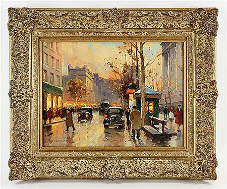 Paris street scene