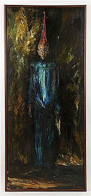 Sample artwork by Zvi Milshtein (1934 - 2020), known for painting - View similar artists and auction records