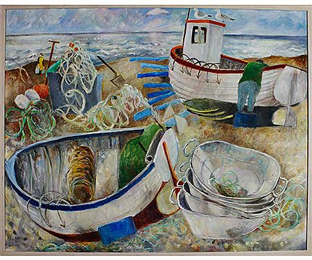 Sample artwork by Tessa Newcomb (Born 1955), known for painting - View similar artists and auction records
