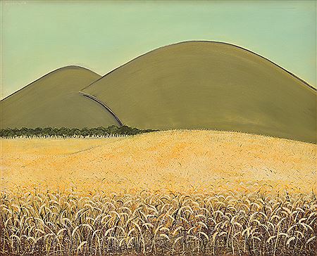 Mt. Elephant Landscape 1973 by Basil Hadley - Auction record, sale price, and art valuation. Compare with similar artists and explore comparable artworks.