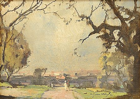 View Towards Adelaide From North Terrace 1936 by Matthew James McNally - Auction record, sale price, and art valuation. Compare with similar artists and explore comparable artworks.