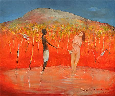 Sample artwork by Lori Pensini (Born 1970), known for painting - View similar artists and auction records