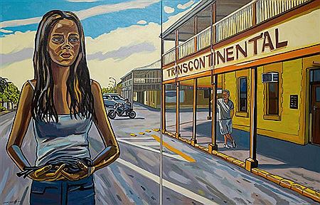 Transcontinental, 2013 (diptych)