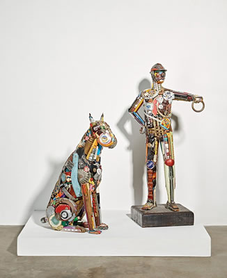 Untitled (Jockey) (1995) and Untitled (Dog) (1996) (2)