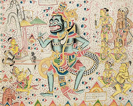 Bharata Yudha by Tjokorda Gambir - Auction record, sale price, and art valuation. Compare with similar artists and explore comparable artworks.