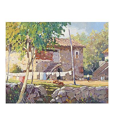 Case rural con figura by Pere Danes Berga - Auction record, sale price, and art valuation. Compare with similar artists and explore comparable artworks.