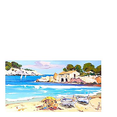 Paisaje costero by Joan Sarquella - Auction record, sale price, and art valuation. Compare with similar artists and explore comparable artworks.