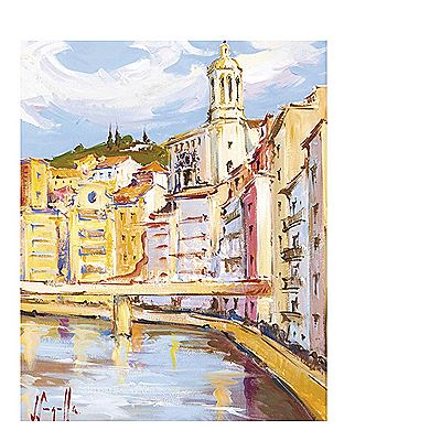 Girona. by Joan Sarquella - Auction record, sale price, and art valuation. Compare with similar artists and explore comparable artworks.