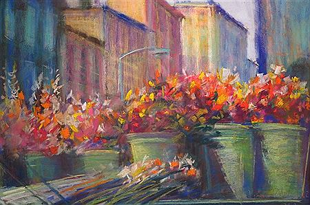"Union Square Flower Stand"
