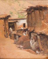 Juifs dans un mellah, Atlas Maroc