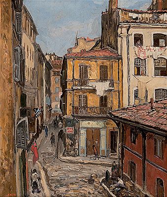 Poissonnerie Vivaux à Marseille by Francois Marius Berthet - Auction record, sale price, and art valuation. Compare with similar artists and explore comparable artworks.