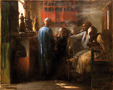 Cafe in Egypt by Eva Bonnier - Auction record, sale price, and art valuation. Compare with similar artists and explore comparable artworks.