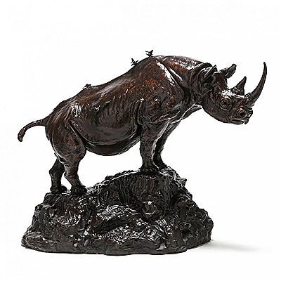 African sculpture of Rhinocerus by James Lippitt Clark - Auction record, sale price, and art valuation. Compare with similar artists and explore comparable artworks.