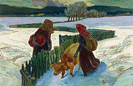 In winter