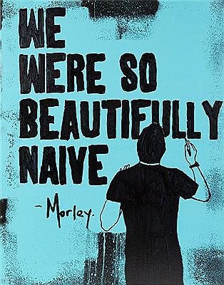 Sample artwork by Morley (21st century), known for urban art painting - View similar artists and auction records