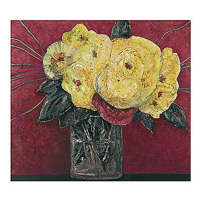 Bouquet de las grandes flores amarillas IV (A R.T.)